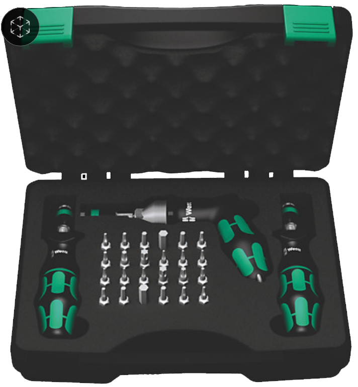 Juego de Kraftform Destornilladores dinamométricos