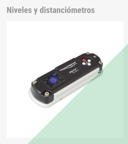 Niveles y distanciómetros