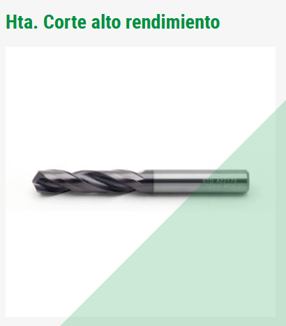Herramienta de corte alto rendimiento