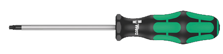Destornillador TORX® HF con función de sujeción